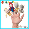 2015 new design finger puppet glove, hand glove puppet